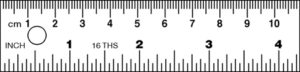 Straight Edge Rulers – CALIBRATED IN INCHES AND IN CENTIMETERS – Lance ...